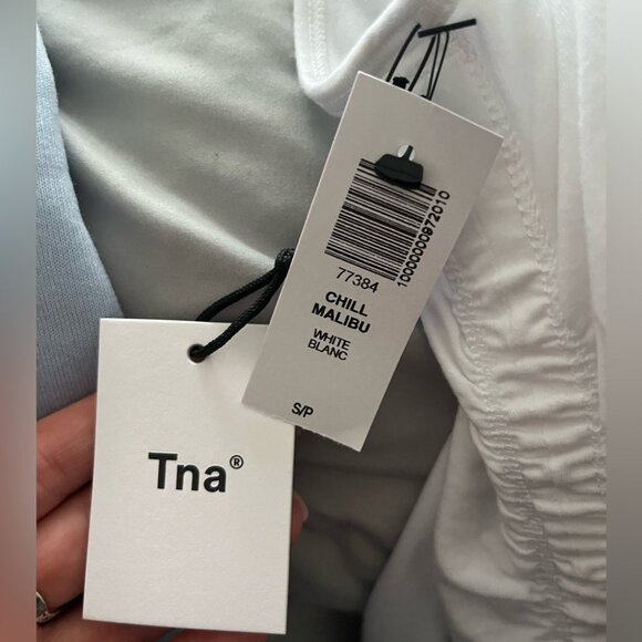 NEVER WORN TNA chill malibu dress size small in white #77384 - Picture 3 of 4